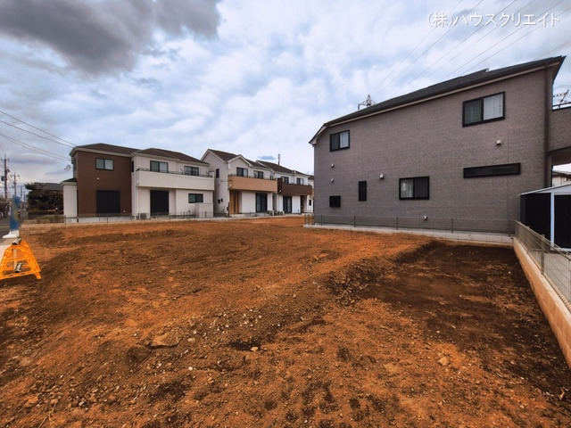 千葉県松戸市幸田4丁目の新築戸建て更地・土地写真 2026年3月17日撮影