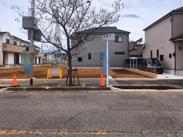 千葉県松戸市幸田4丁目の新築戸建て更地・土地写真 2026年3月17日撮影