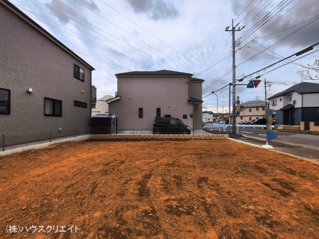 千葉県松戸市幸田4丁目の新築戸建て更地・土地写真 2026年3月17日撮影