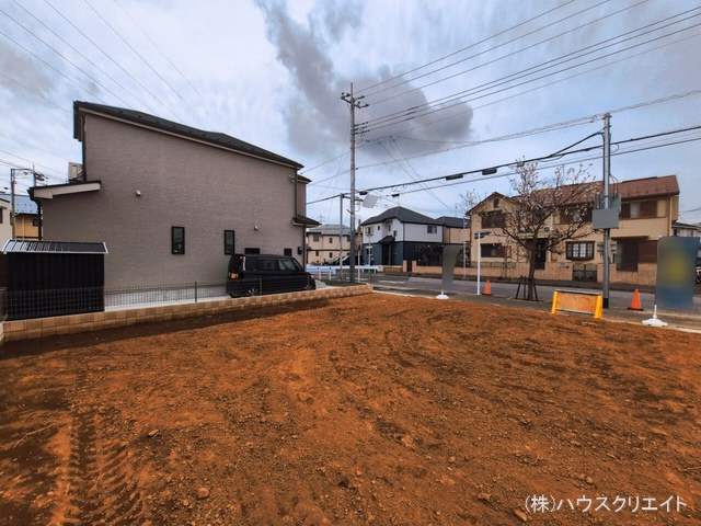 千葉県松戸市幸田4丁目の新築戸建て更地・土地写真 2026年3月17日撮影