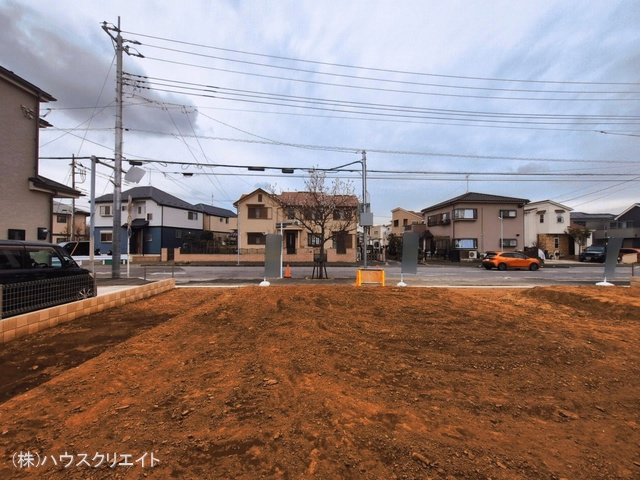 千葉県松戸市幸田4丁目の新築戸建て更地・土地写真 2026年3月17日撮影