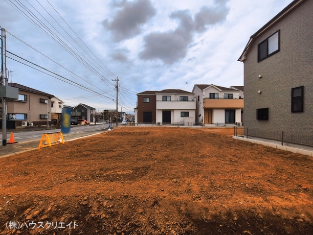 千葉県松戸市幸田4丁目の新築戸建て更地・土地写真 2026年3月17日撮影
