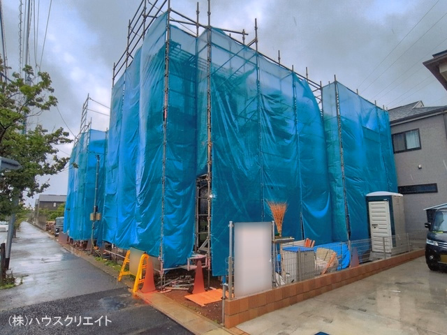 千葉県松戸市幸田4丁目の新築戸建てシート写真 2026年5月20日撮影