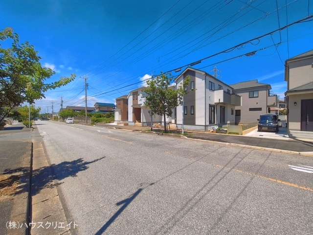 千葉県松戸市幸田4丁目の新築戸建て外構写真 2026年7月7日撮影