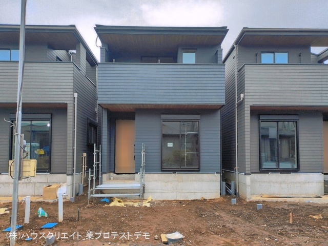 千葉県柏市しいの木台４丁目の新築戸建て外構写真 2026年4月29日撮影