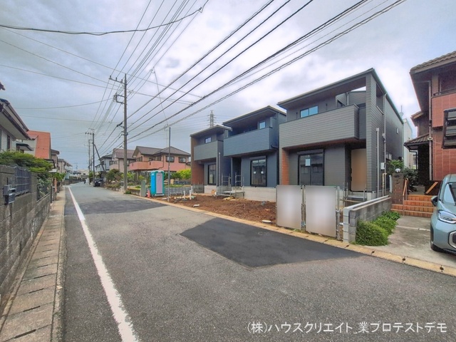 千葉県柏市しいの木台４丁目の新築戸建て外構写真 2026年4月29日撮影