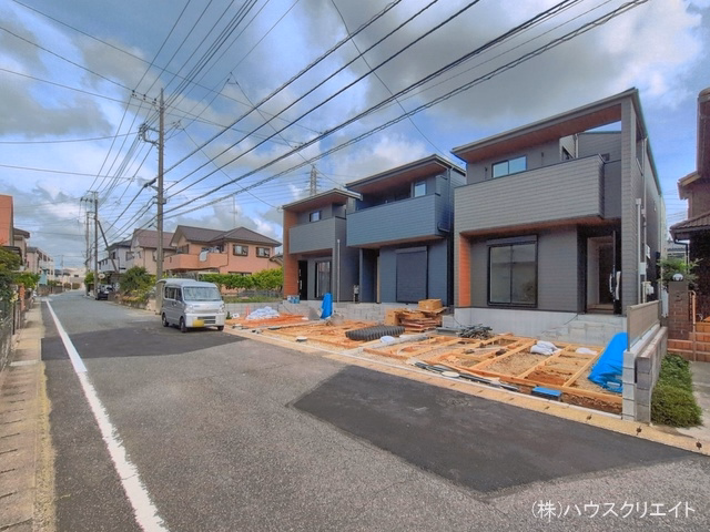千葉県柏市しいの木台4丁目の新築戸建て外構写真 2026年5月25日撮影