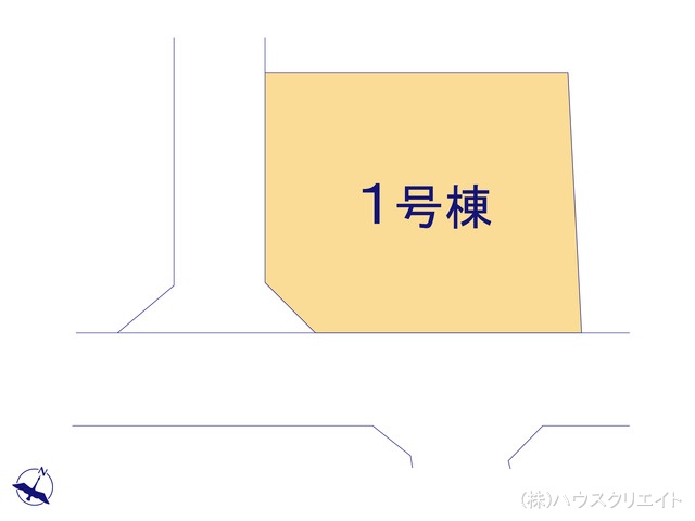 千葉県鎌ケ谷市初富の新築戸建て全体区画図 ※図面と異なる場合は現況を優先