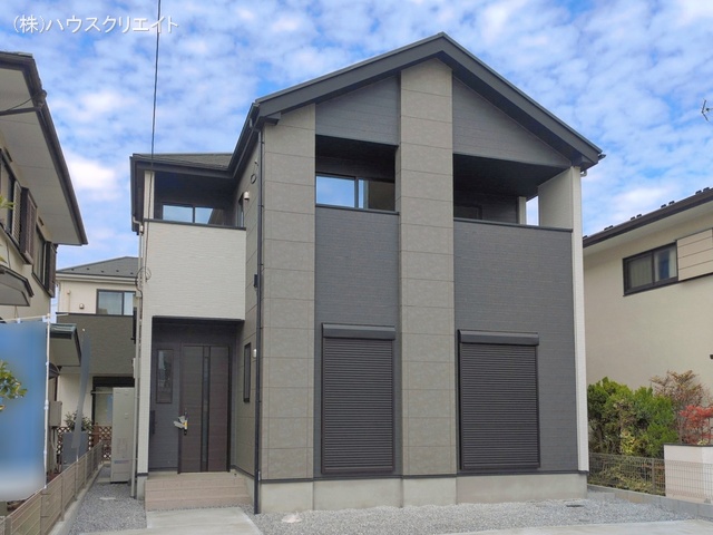 千葉県流山市松ケ丘６丁目の新築戸建て完成写真 2026年3月22日撮影