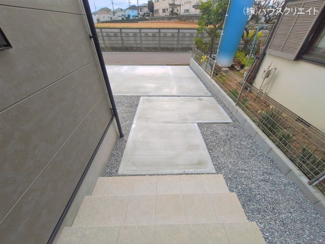 千葉県流山市松ケ丘６丁目の新築戸建て完成写真 2026年3月22日撮影