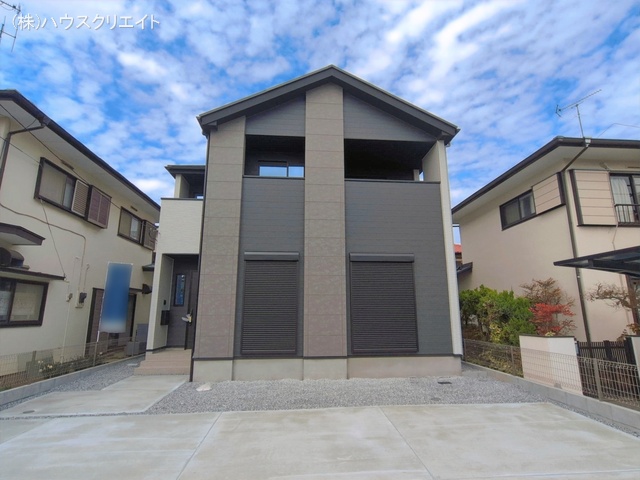 千葉県流山市松ケ丘６丁目の新築戸建て完成写真 2026年3月22日撮影