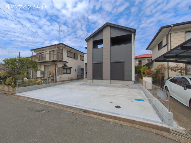 千葉県流山市松ケ丘６丁目の新築戸建て完成写真 2026年3月22日撮影