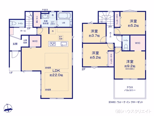 柏市松葉町6丁目（戸建）02 間取図