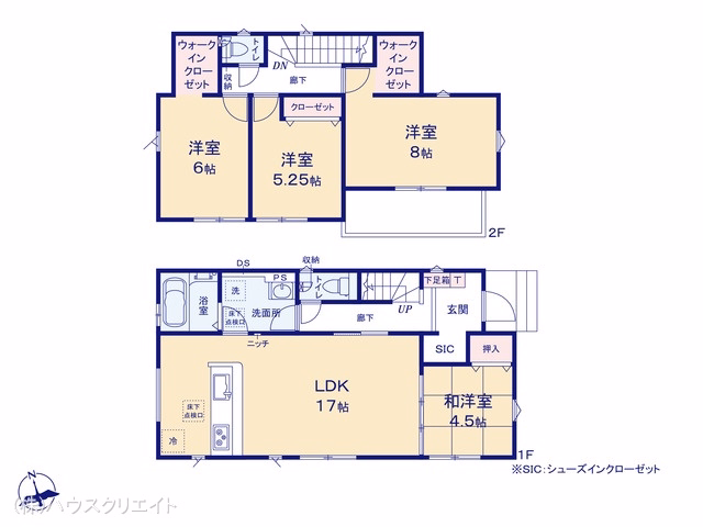 松戸市中和倉（戸建）02 間取図