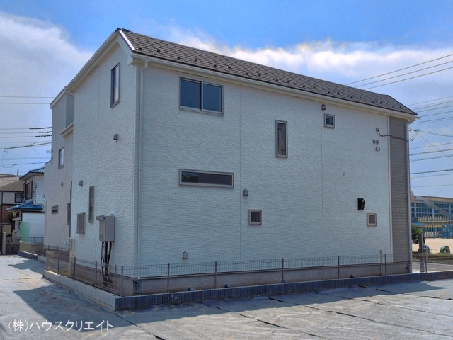 千葉県松戸市新松戸6丁目の新築戸建て完成写真 2026年7月20日撮影