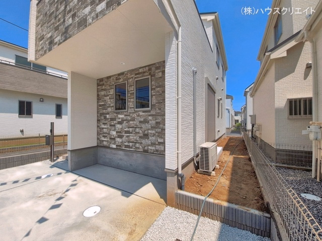 千葉県松戸市新松戸6丁目の新築戸建て完成写真 2026年7月20日撮影