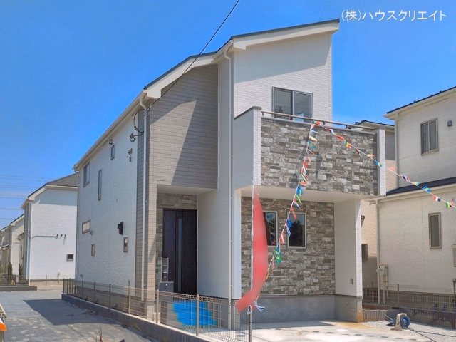 千葉県松戸市新松戸6丁目の新築戸建て完成写真 2026年7月20日撮影
