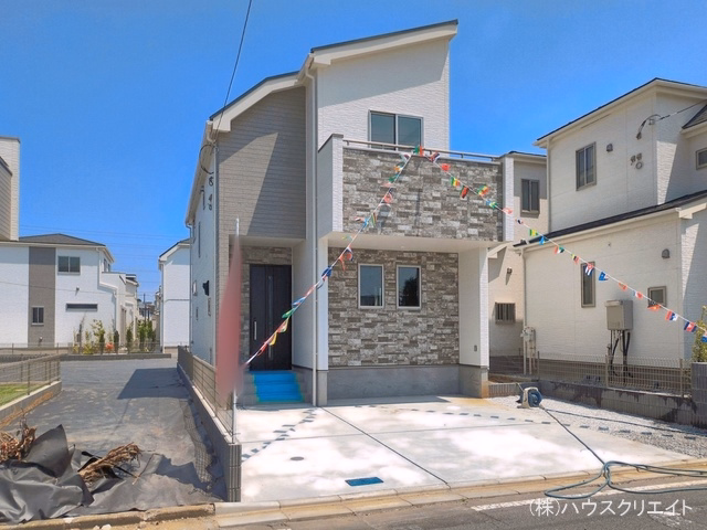 千葉県松戸市新松戸6丁目の新築戸建て完成写真 2026年7月20日撮影