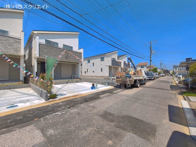 千葉県松戸市新松戸６丁目の新築戸建て完成写真 2026年7月20日撮影