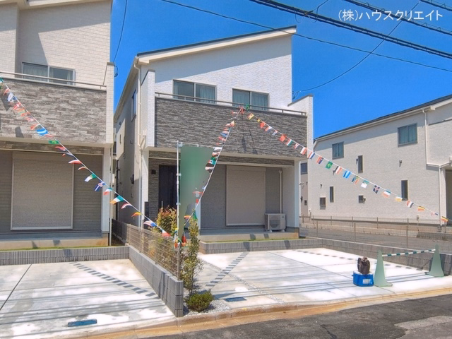 千葉県松戸市新松戸６丁目の新築戸建て完成写真 2026年7月20日撮影