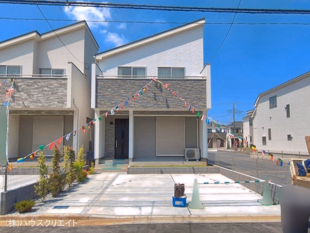 千葉県松戸市新松戸６丁目の新築戸建て完成写真 2026年7月20日撮影