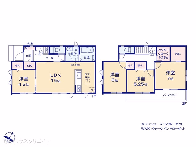 松戸市六高台4丁目（戸建）C 間取図