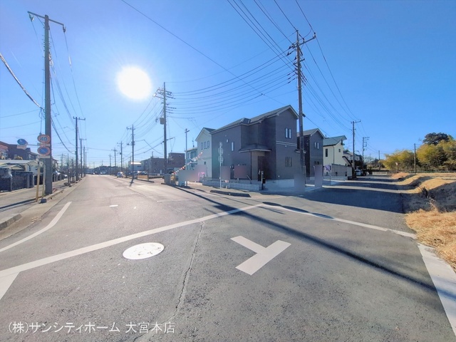 埼玉県さいたま市岩槻区大字平林寺の新築戸建て完成写真 2026年1月8日撮影