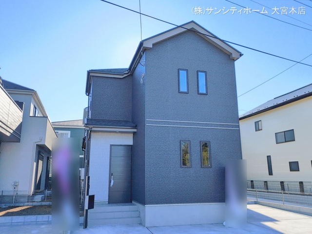 埼玉県さいたま市岩槻区大字平林寺の新築戸建て完成写真 2026年1月8日撮影