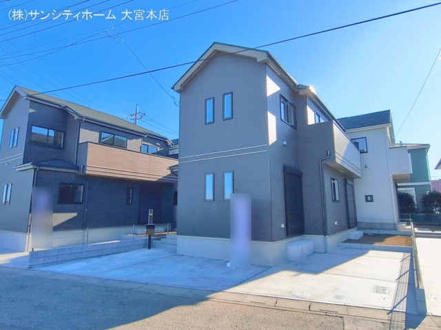 埼玉県さいたま市岩槻区大字平林寺の新築戸建て完成写真 2026年1月8日撮影