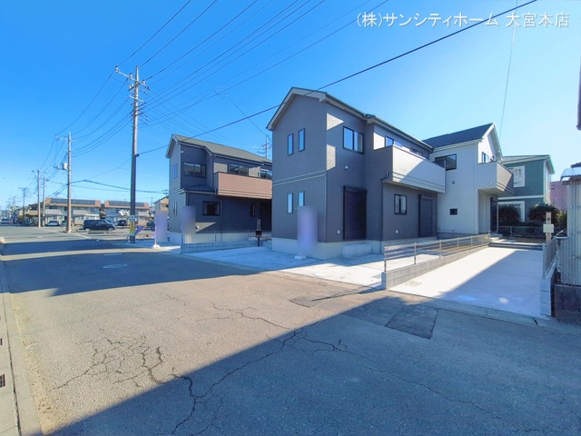 埼玉県さいたま市岩槻区大字平林寺の新築戸建て完成写真 2026年1月8日撮影