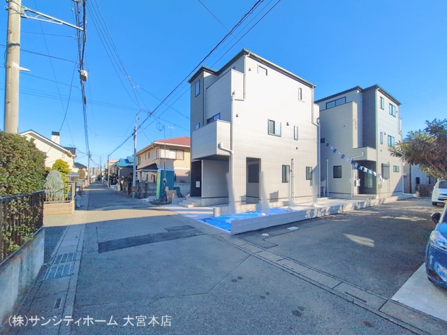 埼玉県さいたま市大宮区上小町の新築戸建て完成写真 2026年1月8日撮影