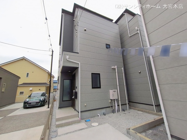 埼玉県さいたま市大宮区上小町の新築戸建て完成写真 2026年2月15日撮影