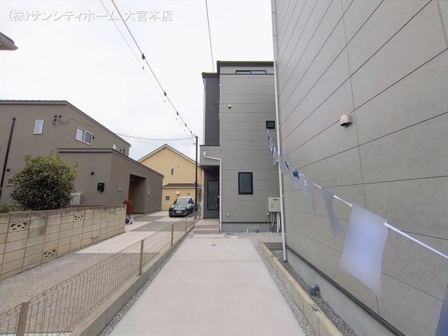 埼玉県さいたま市大宮区上小町の新築戸建て完成写真 2026年2月15日撮影