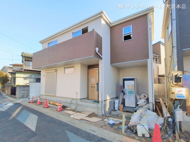 埼玉県さいたま市見沼区堀崎町の新築戸建て外構写真 2026年1月25日撮影