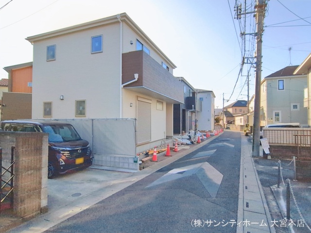 埼玉県さいたま市見沼区堀崎町の新築戸建て外構写真 2026年1月25日撮影