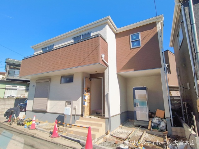 埼玉県さいたま市見沼区堀崎町の新築戸建て外構写真 2026年2月8日撮影