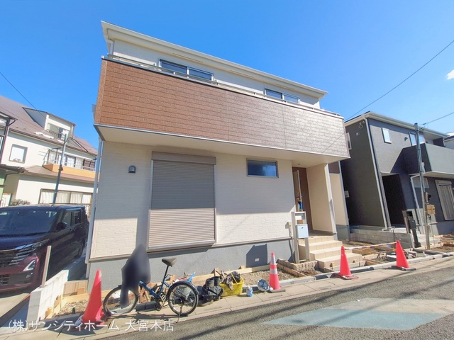 埼玉県さいたま市見沼区堀崎町の新築戸建て外構写真 2026年2月8日撮影