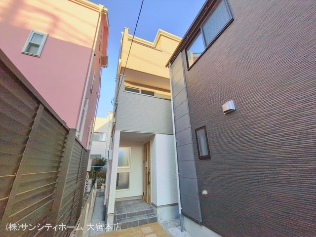 埼玉県さいたま市大宮区上小町の新築戸建て完成写真 2026年2月15日撮影