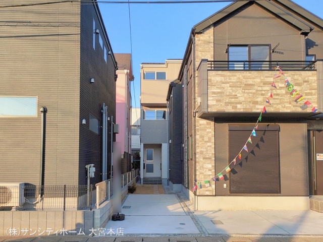 埼玉県さいたま市大宮区上小町の新築戸建て完成写真 2026年2月15日撮影