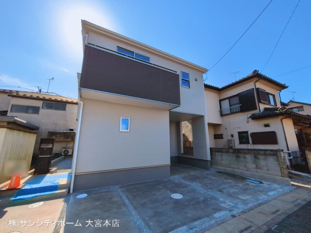 埼玉県さいたま市岩槻区大字金重の新築戸建て完成写真 2026年3月8日撮影