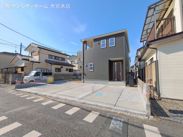 埼玉県さいたま市岩槻区城南1丁目の新築戸建て完成写真 2026年2月5日撮影