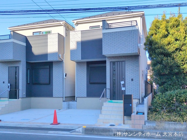 埼玉県さいたま市大宮区櫛引町１丁目の新築戸建て完成写真 2025年12月11日撮影