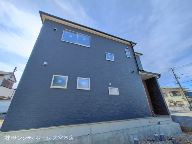 埼玉県さいたま市岩槻区宮町２丁目の新築戸建て外構写真 2026年2月5日撮影