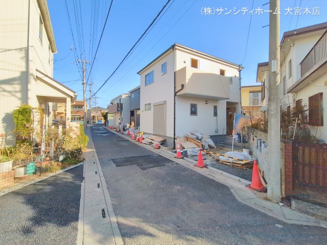 埼玉県さいたま市見沼区堀崎町の新築戸建て外構写真 2026年1月25日撮影