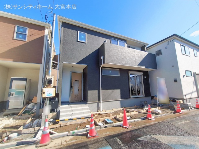 埼玉県さいたま市見沼区堀崎町の新築戸建て外構写真 2026年2月8日撮影