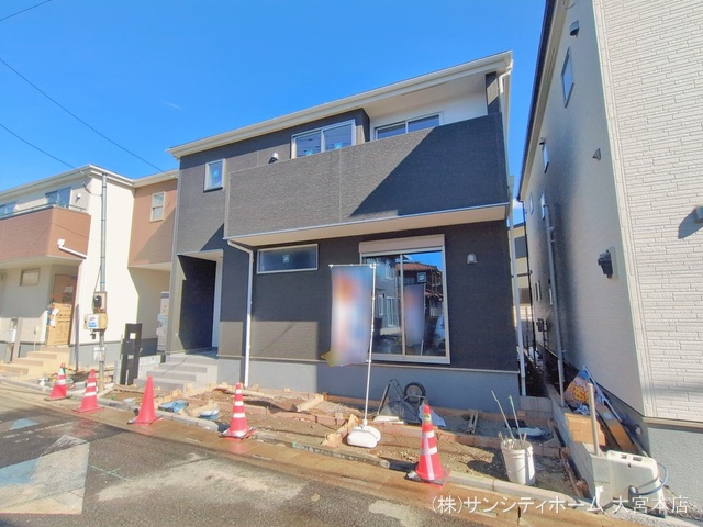 埼玉県さいたま市見沼区堀崎町の新築戸建て外構写真 2026年2月8日撮影