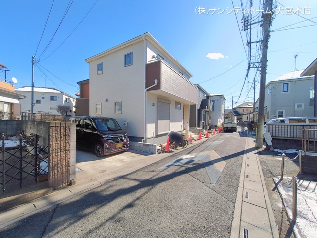 埼玉県さいたま市見沼区堀崎町の新築戸建て外構写真 2026年2月8日撮影