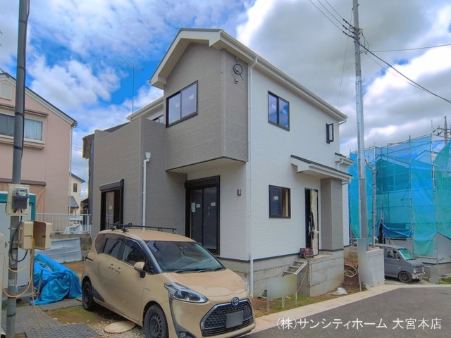 埼玉県さいたま市岩槻区府内2丁目の新築戸建て外構写真 2026年5月27日撮影