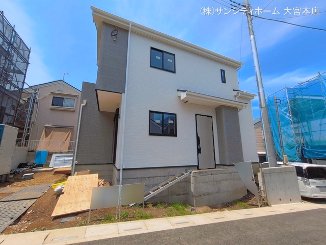 埼玉県さいたま市岩槻区府内2丁目の新築戸建て外構写真 2026年6月15日撮影