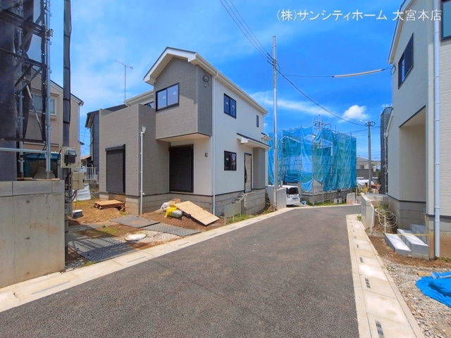 埼玉県さいたま市岩槻区府内2丁目の新築戸建て外構写真 2026年6月15日撮影